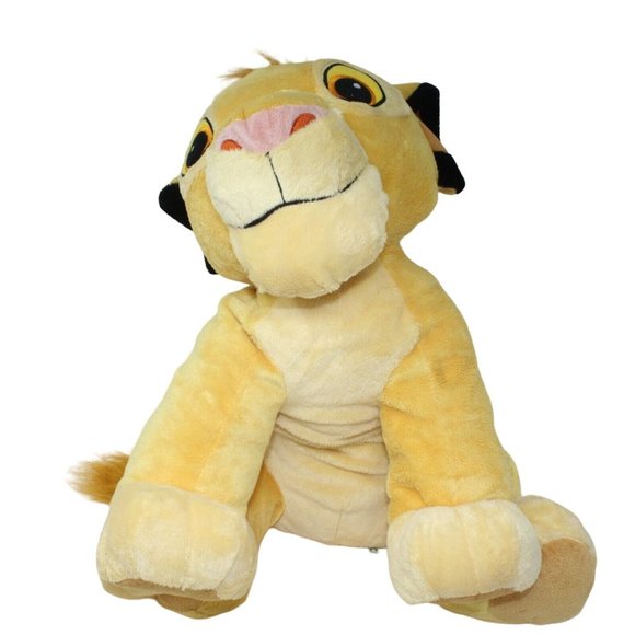 Disney Store Original The Lion King Simba Plush Stuffed Animal Toy 17" - Picture 4 of 4
